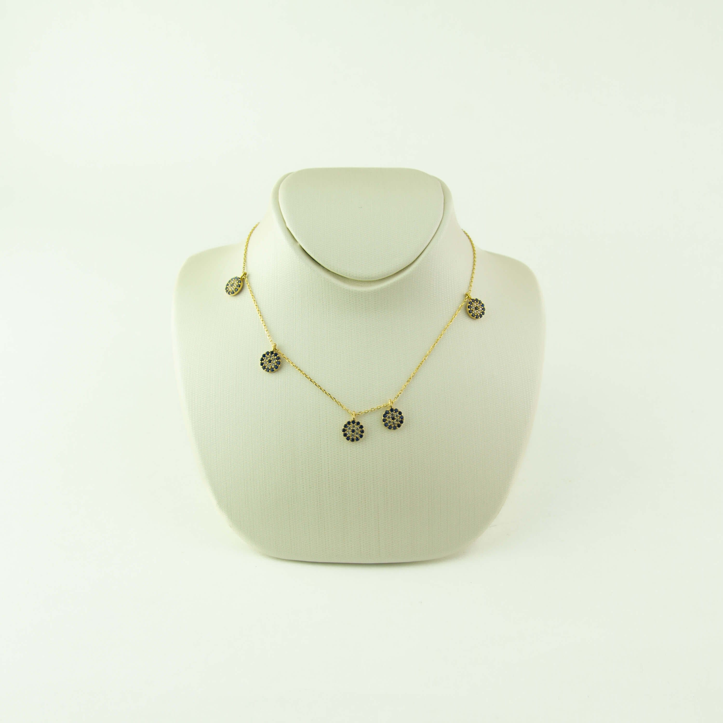 14 AYAR NAZAR BONCUĞU KOLYE